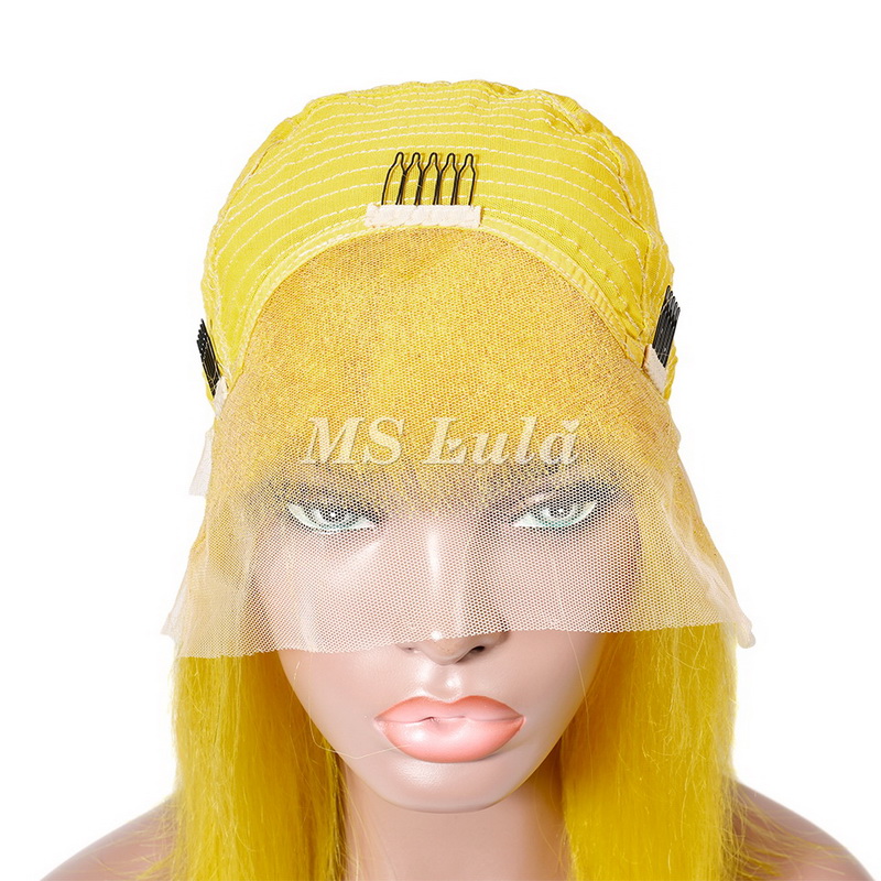 Clearance Sale Colored Straight BOB Lace Front Wig - 图片 6